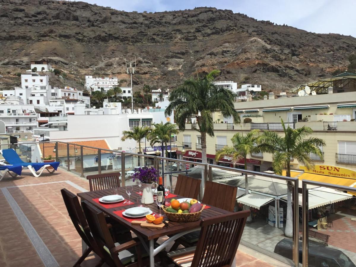 Beach Side Puerto De Mogan Ngoại thất bức ảnh
